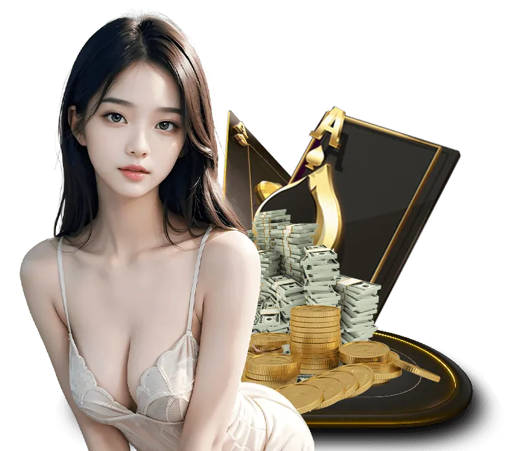 Người chia bài đang chia bài Baccarat